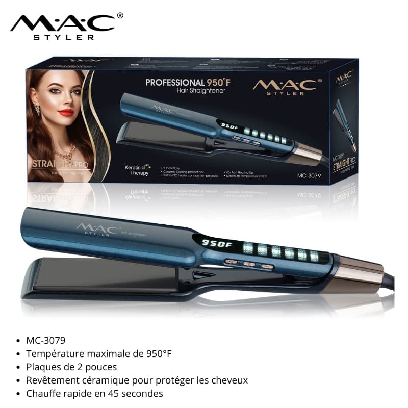Lisseur Professionnel MAC Styler 950°F مكواة شعر احترافية MAC Styler 950°F — vue 1